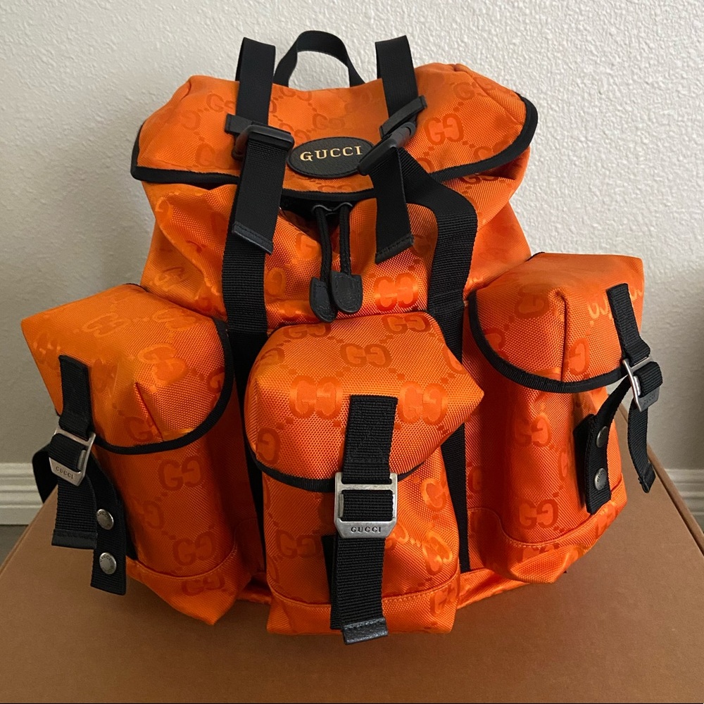 Gucci Off The Grid Backpack (Orange)